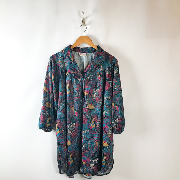 C.S.T. Studio Tops - C.S.T. Studio Womens Vintage Multicolor Blouse